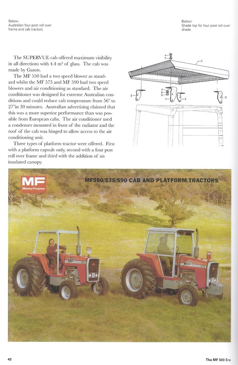Tractor Connection Specialist In Scale Models Miniatures Books Ferguson Massey Harris Ferguson Mf 500 Era