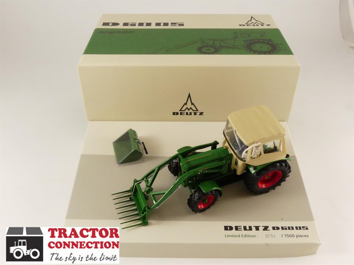 Deutz D6005 4WD with loader and cab