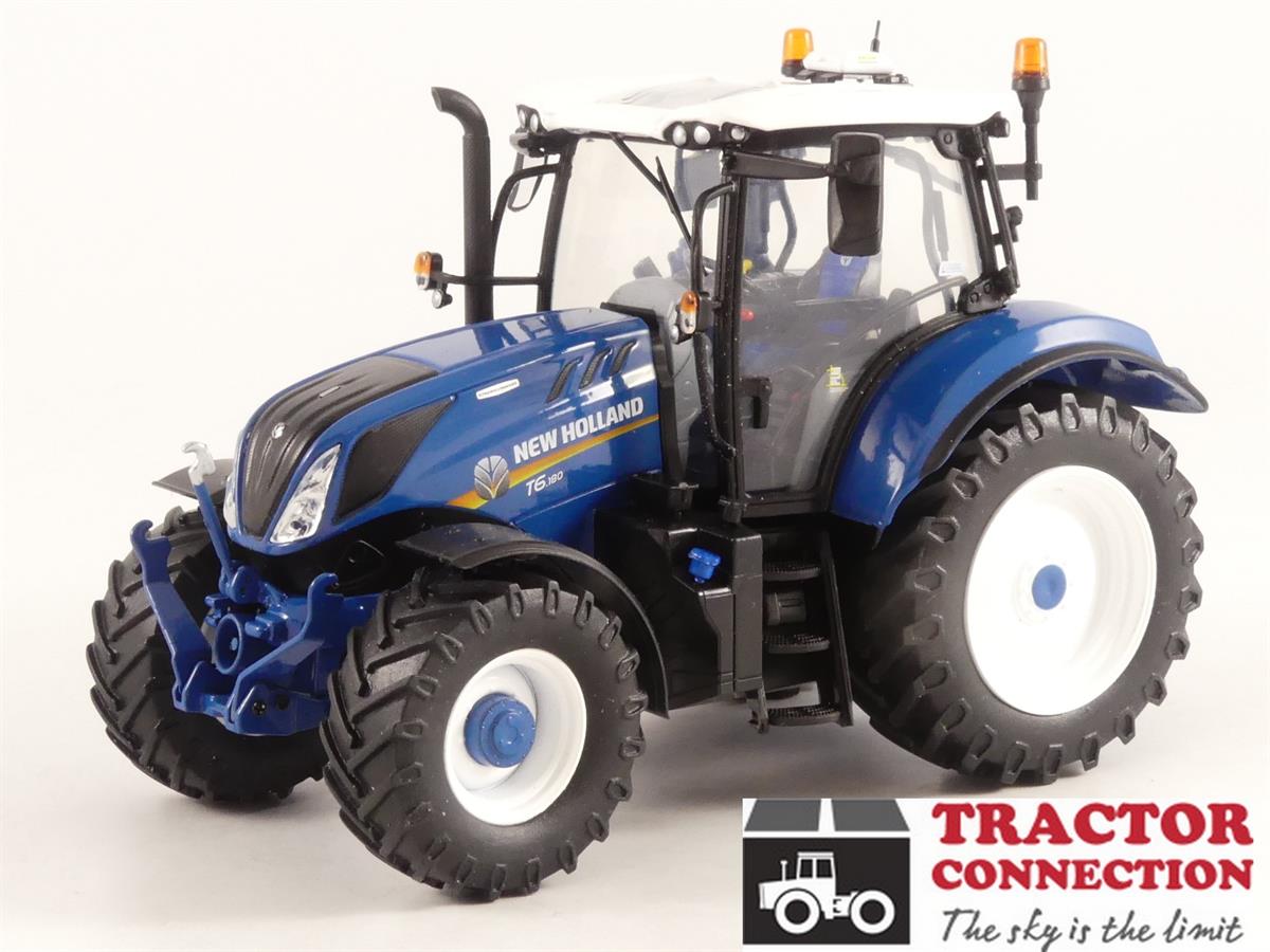 Tractor Connection  Specialist in scale models & miniatures - Tractors -  Tractors 1:32 - New Holland T6.180 Heritage Blue