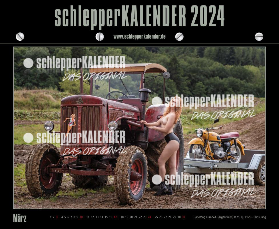 Schlepper Kalender 2024