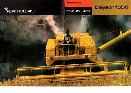 New Holland  550 combine