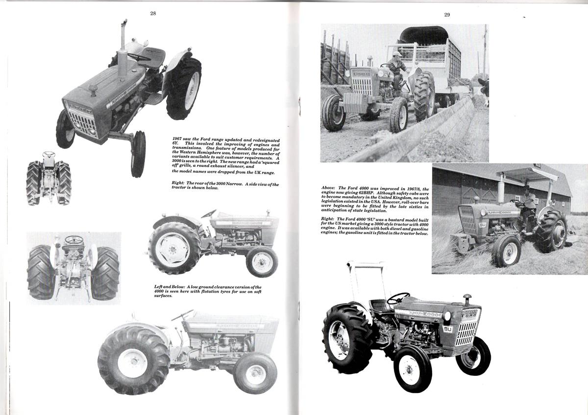 Ford tractors 1964-1975 boek Allan T. Condie