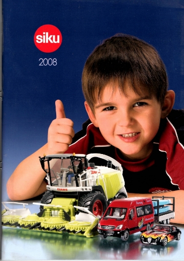 Afbeeldingen van Siku  2008 catalogus