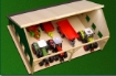 Afbeeldingen van loods met twee spanten