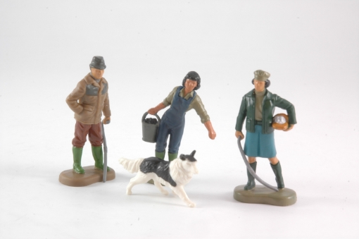 Afbeeldingen van boeren familie