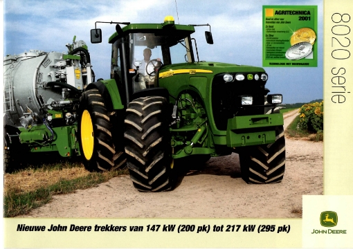 Afbeeldingen van John Deere 8020