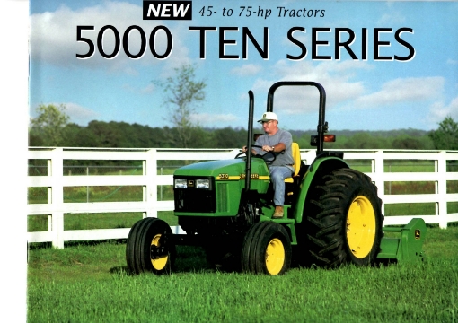 Afbeeldingen van John Deere 5000 ten serie
