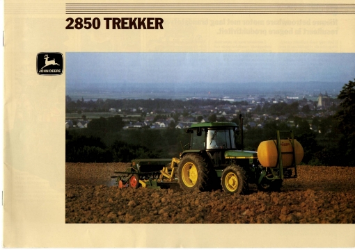 Afbeeldingen van John Deere 2850 folder