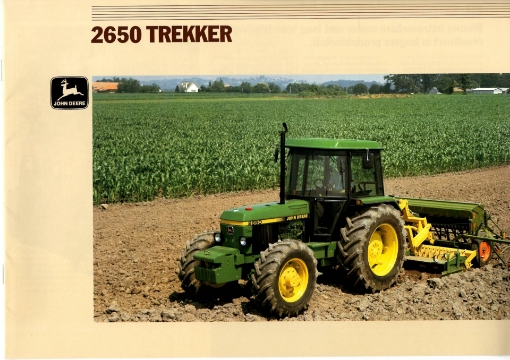 Afbeeldingen van John Deere 2650 folder