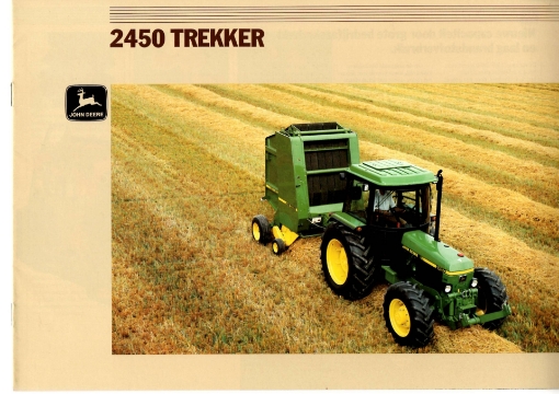 Afbeeldingen van John Deere 2450 folder