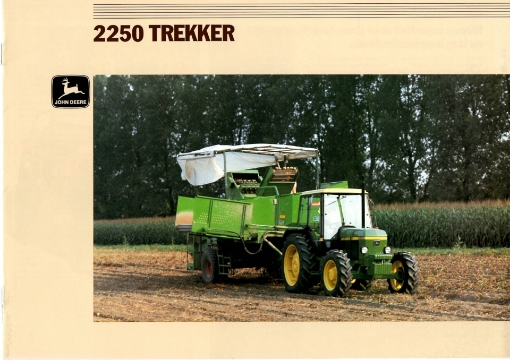 Afbeeldingen van John Deere 2250 folder
