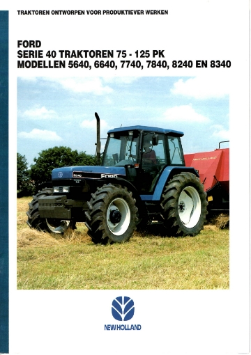 Afbeeldingen van Ford 40 serie folder