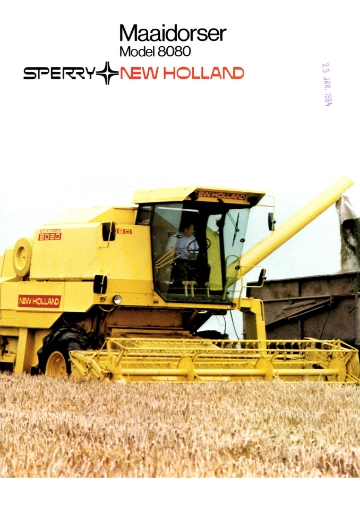 Afbeeldingen van New Holland 8080 combine
