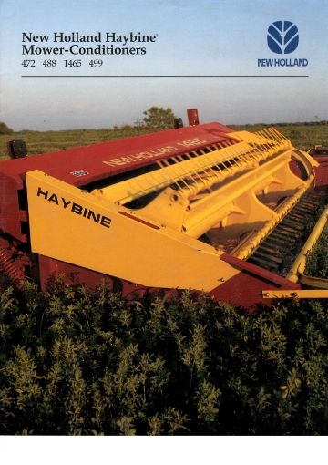 Afbeeldingen van New Holland Haybine folder
