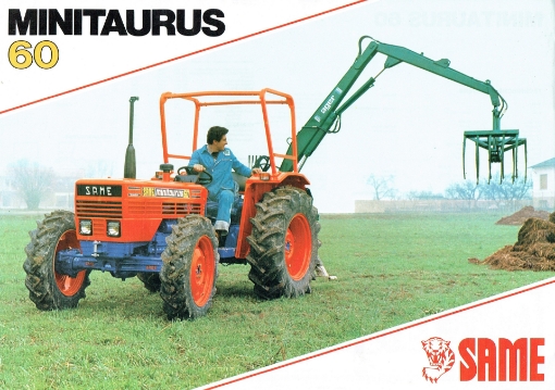 Afbeeldingen van Same Minitaurus 60 trekker folder