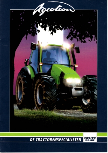 Afbeeldingen van Deutz-Fahr Agrotron folder