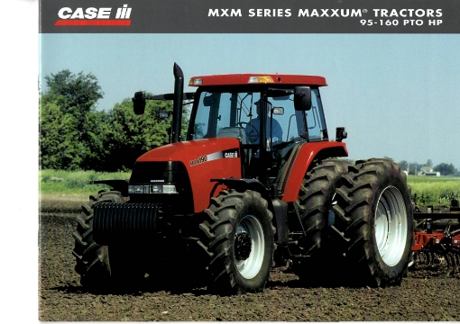 Afbeeldingen van Case IH MXM serie folder
