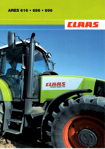 Afbeeldingen van Claas Ares folder