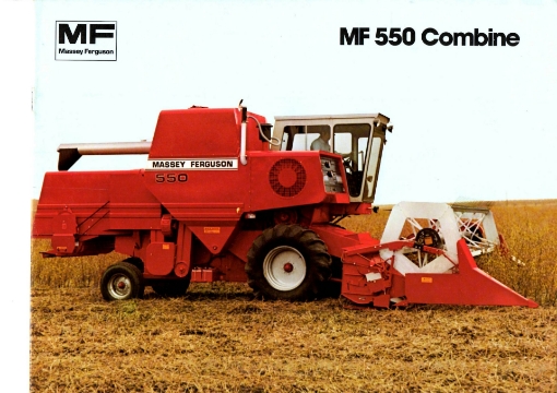 Afbeeldingen van Massey Ferguson 550 combine