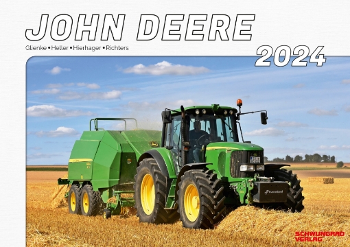 Afbeeldingen van John Deere trekker kalender 2024