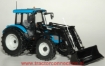 Afbeeldingen van Valtra C 120 blauw  met voorlader