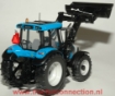 Afbeeldingen van Valtra C 120 blauw  met voorlader