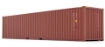 Afbeeldingen van Zeecontainer 40 voet terracotta