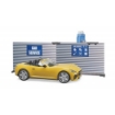 Afbeeldingen van Garageset met sportwagen