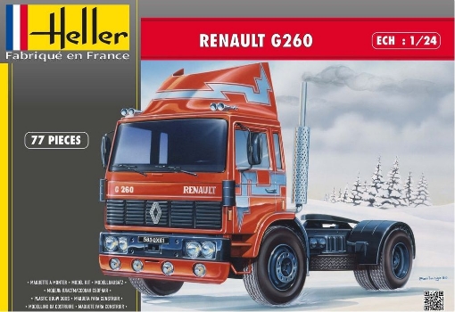 Afbeeldingen van Renault G260 vrachtwagen bouwpakket