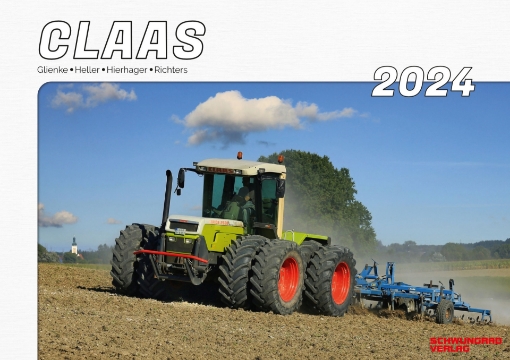 Afbeeldingen van Claas trekker kalender 2024