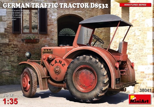 Afbeeldingen van Lanz Bulldog D8532 Eilbulldog bouwpakket
