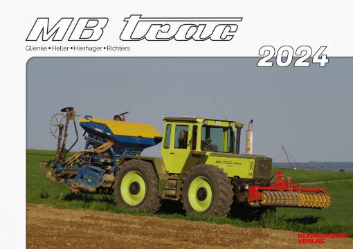 Afbeeldingen van MB Trac trekker kalender 2024
