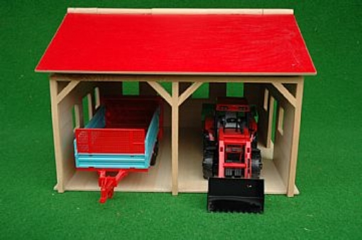 Afbeeldingen van Loods met twee spanten