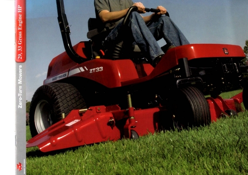 Afbeeldingen van Massey Ferguson zero turn gazonmaaier folder