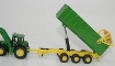 Afbeeldingen van JD 6920S met voorlader en kipwagen
