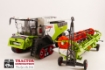 Afbeeldingen van Claas Trion 750 op rupsen