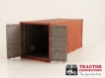 Afbeeldingen van Zeecontainer 20 voet terracotta