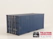 Afbeeldingen van Zeecontainer 20 voet blauw
