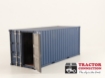 Afbeeldingen van Zeecontainer 20 voet blauw