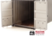 Afbeeldingen van Zeecontainer 20 voet wit