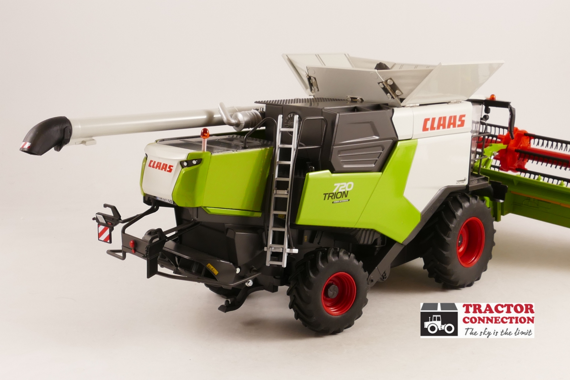CLAAS Trion 750 Montana + Convio 1080 Flex - WIKING WI02566220 1/32 - Matériels de récoltes Moissonneuses