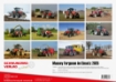 Afbeeldingen van Massey Ferguson 2025 trekker kalender