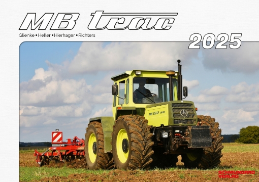 Afbeeldingen van MB Trac kalender 2025.
