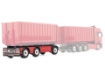 Afbeeldingen van Container trailer - rood