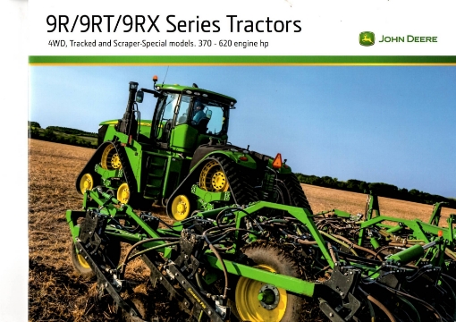 Afbeeldingen van John Deere 9R/9RT/9RX series tractors