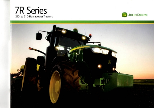 Afbeeldingen van John Deere 7R series tractors