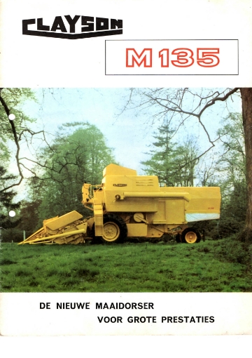 Afbeeldingen van Clayson M135 combine folder