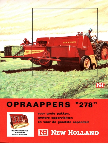 Afbeeldingen van New Holland 278 folder