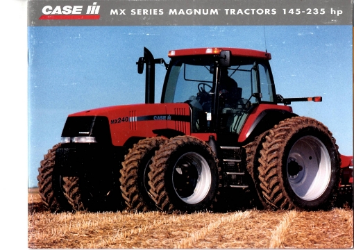 Afbeeldingen van Case IH MX serie folder