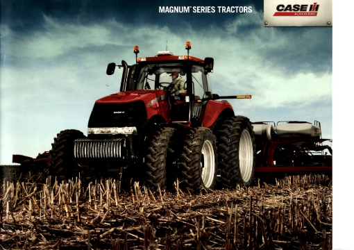 Afbeeldingen van Case IH MAGNUM serie folder